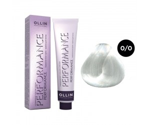 Перманентная крем-краска для волос OLLIN PERFORMANCE 0/0 нейтральный, 60 мл