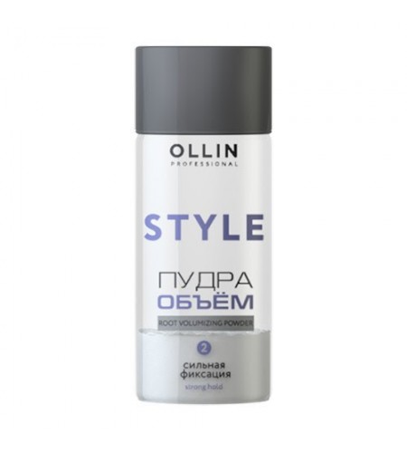 Пудра для прикорневого объёма волос сильной фиксации OLLIN STYLE (Strong Hold Powder), 10 г
