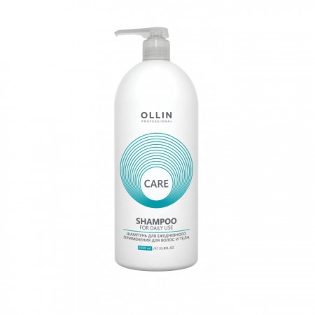 Шампунь для ежедневного применения для волос и тела OLLIN CARE, 1000 мл