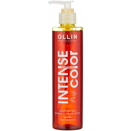 Шампунь для медных оттенков волос OLLIN INTENSE Profi COLOR (Copper hair shampoo), 250 мл