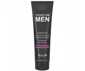Шампунь для роста волос стимулирующий OLLIN PREMIER FOR MEN (Shampoo Hair Growth Stimulating), 250 мл