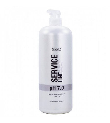 Шампунь-пилинг рН 7.0 OLLIN SERVICE LINE (Shampoo-peeling pH 7.0), 1000 мл