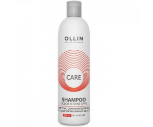 Шампунь, сохраняющий цвет и блеск окрашенных волос OLLIN CARE (Color&Shine Save Shampoo), 250 мл