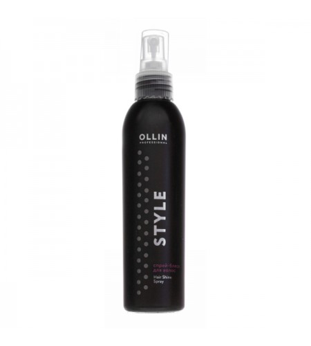 Спрей-блеск для волос OLLIN STYLE (Hair Shine Spray), 200 мл