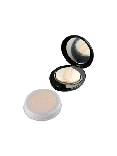 ЕНФ Пудра для лица + запасной блок ENOUGH All Day Velvet Soft Two-Way Cake SPF 28 PA++ #21 [12g(+12g)]