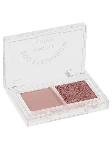 СМ EYE Тени двойные Mood Up Duo Eyeshadow PK01 Mellow Pink