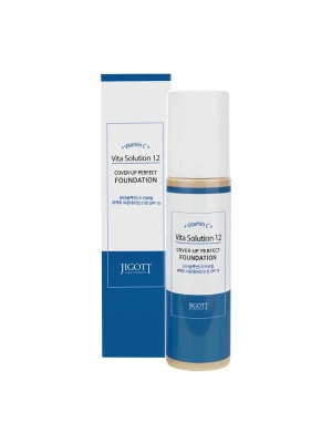 Тональный крем JIGOTT Vita Solution 12 Cover-up Perfect Foundation No. 21, 100мл